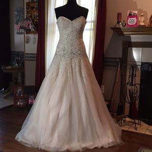 David Tutera Bridal Gown - Style 116214 - Size 12